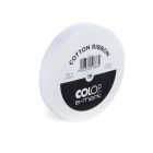 Nastro cotone bianco 15mm x 25m 