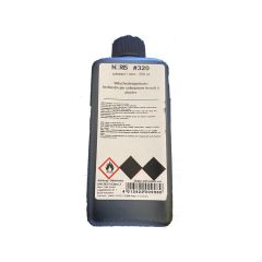 Inchiostro per tessuti  flac 250 ml. NERO 320 noris
